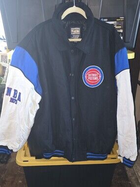 Hardwood Classic Varsity Detroit Pistons Varsity Jacket